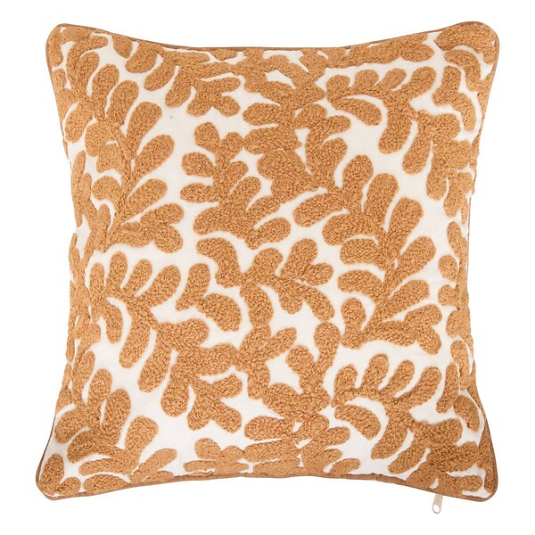 ATMOSPHERA - Housse de coussin Sienna 40x40cm camel - large