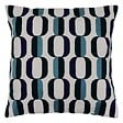 ATMOSPHERA - Coussin Hary bleu 45x45cm - vignette