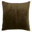 ATMOSPHERA - Coussin Ollis vert Kaki 38x38cm - vignette