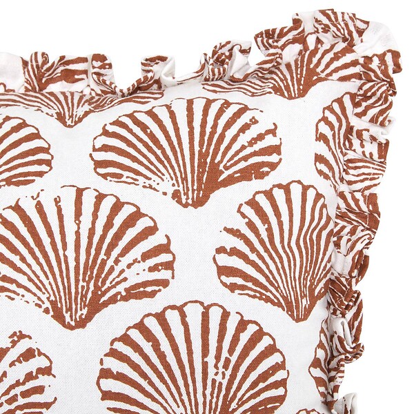 ATMOSPHERA - Coussin Oceania 38x58cm terracotta - large