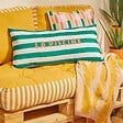 ATMOSPHERA - Coussin d'extérieur Poolside 35x75cm vert - vignette