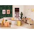 ATMOSPHERA - Coussin Poolside 40x40cm jaune - vignette