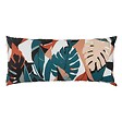 ATMOSPHERA - Coussin extérieur "Deyo" 35x75cm bleu canard - vignette