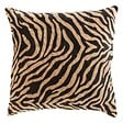 ATMOSPHERA - Coussin Lynra noir 40x40cm - vignette