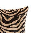 ATMOSPHERA - Coussin Lynra noir 40x40cm - vignette