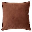 ATMOSPHERA - Coussin Lilou marron tonka 55x55cm - vignette