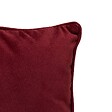 ATMOSPHERA - Coussin Lilou rouge grenat 50x30cm - vignette