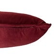 ATMOSPHERA - Coussin Lilou rouge grenat 50x30cm - vignette