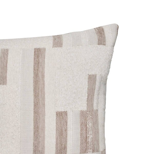 ATMOSPHERA - Coussin Calix beige lin 50x30cm - large