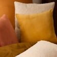 ATMOSPHERA - Coussin Ollis ocre 38x38cm - vignette