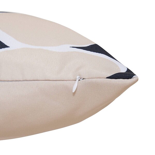 ATMOSPHERA - Housse de coussin d'extérieur Nolan 40x40cm déperlant beige - large