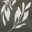 ATMOSPHERA - Housse de coussin d'extérieur Tileo 50x30cm motif feuilles vert foncé - vignette