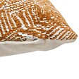 ATMOSPHERA - Housse de coussin Jeni chenille marron 40x40cm - vignette