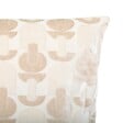 ATMOSPHERA - Coussin "Luna" jacquard velours lin 35x75cm - vignette