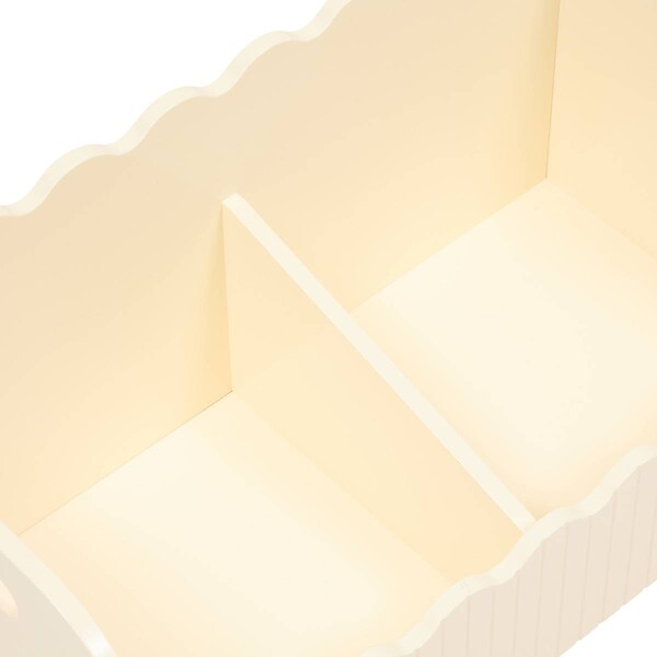 ATMOSPHERA - Coffre Ouvert Enfant Bouli 60x36x30 cm Beige - large