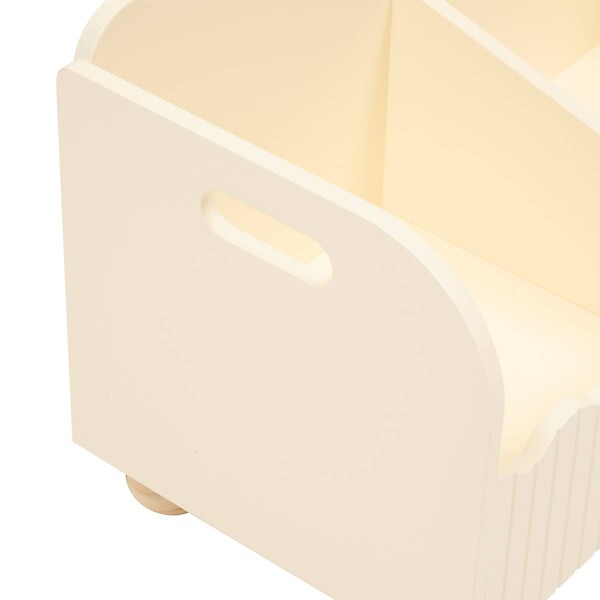 ATMOSPHERA - Coffre Ouvert Enfant Bouli 60x36x30 cm Beige - large