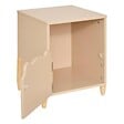 ATMOSPHERA - Table de chevet enfant Douceur beige 35,5x40cm - vignette