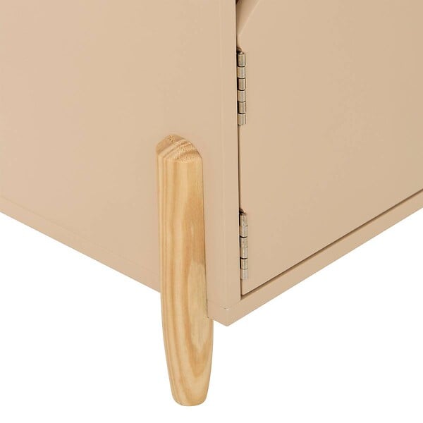 ATMOSPHERA - Table de chevet enfant Douceur beige 35,5x40cm - large