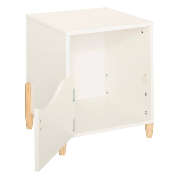 ATMOSPHERA - Table de chevet enfant Douceur blanc 35,5x40cm - large