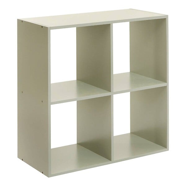 ATMOSPHERA - Étagère Mix'n modul Enfant 4 Cases Vert 63,6x30x63,6 cm - large