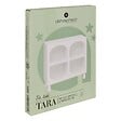 ATMOSPHERA - Etagère 4 compartiments "Tara" blanc 76x70x32cm - vignette
