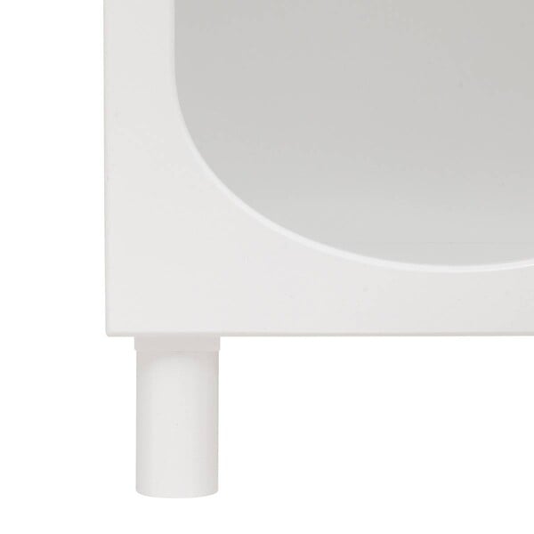 ATMOSPHERA - Etagère 4 compartiments "Tara" blanc 76x70x32cm - large