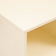ATMOSPHERA - Bibliothèque Enfant Bouli 2 portes 4 Cases Beige 60x30x94,5 cm - vignette