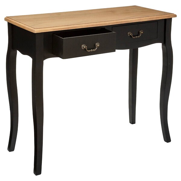 ATMOSPHERA - Console "Chrysa" noir L87cm - large