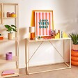 ATMOSPHERA - Console Gota beige finition mate poudrée - vignette