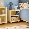 ATMOSPHERA - Table de Chevet Bouli Enfant 2 Niveaux Beige 40x30x50,5 cm - vignette