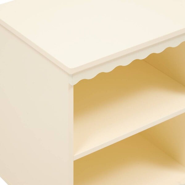 ATMOSPHERA - Table de Chevet Bouli Enfant 2 Niveaux Beige 40x30x50,5 cm - large