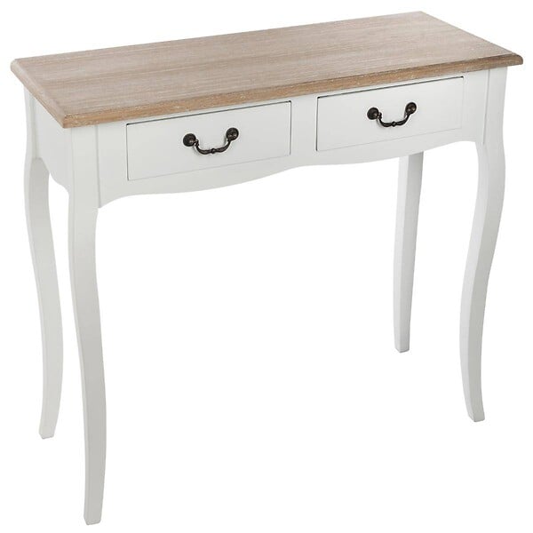 ATMOSPHERA - Console "Chrysa" blanc L87cm - large