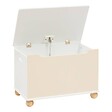 ATMOSPHERA - Coffre Fermé Enfant Bouli Beige 60x36x41,5 cm - vignette