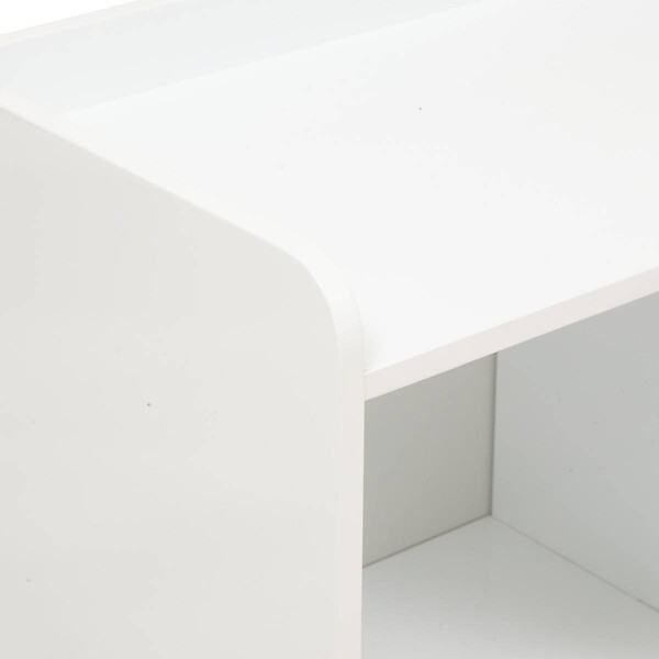 ATMOSPHERA - Meuble de Rangement Enfant Bouli 3 Portes Coulissantes Beige 69,5x30x101 cm - large
