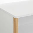 ATMOSPHERA - Commode "Kima" en bois 85x40cm blanc - vignette