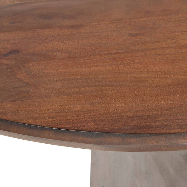 ATMOSPHERA - Console Isana marron 110x45cm - large