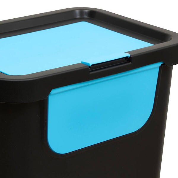 5 FIVE SIMPLY SMART - Lot de 3 poubelles de tri 24L - large