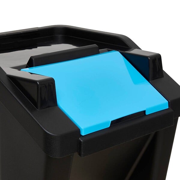 5 FIVE SIMPLY SMART - Lot de 3 poubelles de tri 30L - large