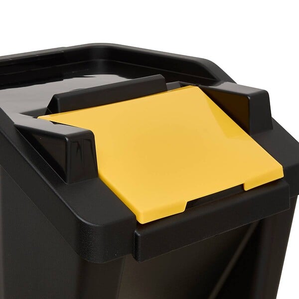 5 FIVE SIMPLY SMART - Lot de 3 poubelles de tri 30L - large