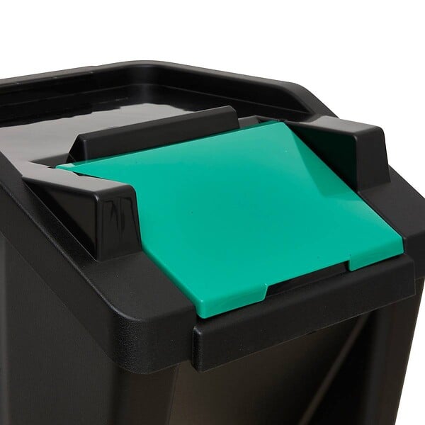 5 FIVE SIMPLY SMART - Lot de 3 poubelles de tri 30L - large