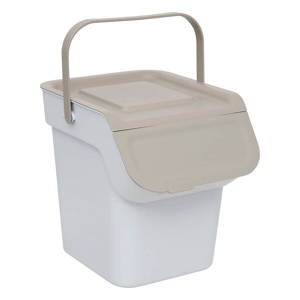 5 FIVE SIMPLY SMART - Poubelle de tri en plastique 20L - large