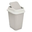 5 FIVE SIMPLY SMART - Poubelle plastique 10L Beige - vignette