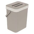 5 FIVE SIMPLY SMART - Poubelle de compost 5L en plastique taupe - vignette