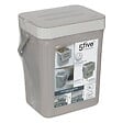 5 FIVE SIMPLY SMART - Poubelle de compost 5L en plastique taupe - vignette