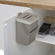 5 FIVE SIMPLY SMART - Poubelle de compost 5L en plastique taupe - vignette