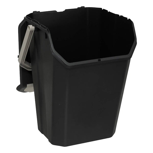 5 FIVE SIMPLY SMART - Poubelle de tri 37L en plastique noir - large
