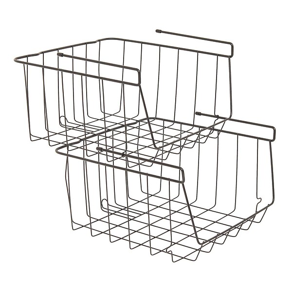 5 FIVE SIMPLY SMART - Etagère à suspendre Spacy empilable noir - large