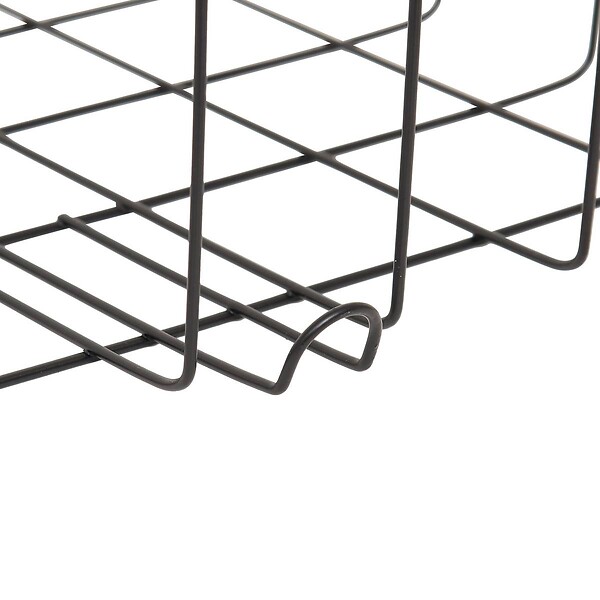 5 FIVE SIMPLY SMART - Etagère à suspendre Spacy empilable noir - large