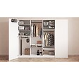 5 FIVE SIMPLY SMART - Etagère suspendue Spacy noir - vignette