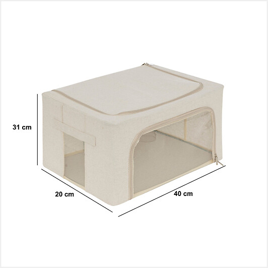 5 FIVE SIMPLY SMART - Housse de rangement "Groomy" double ouverture 40x31cm - large